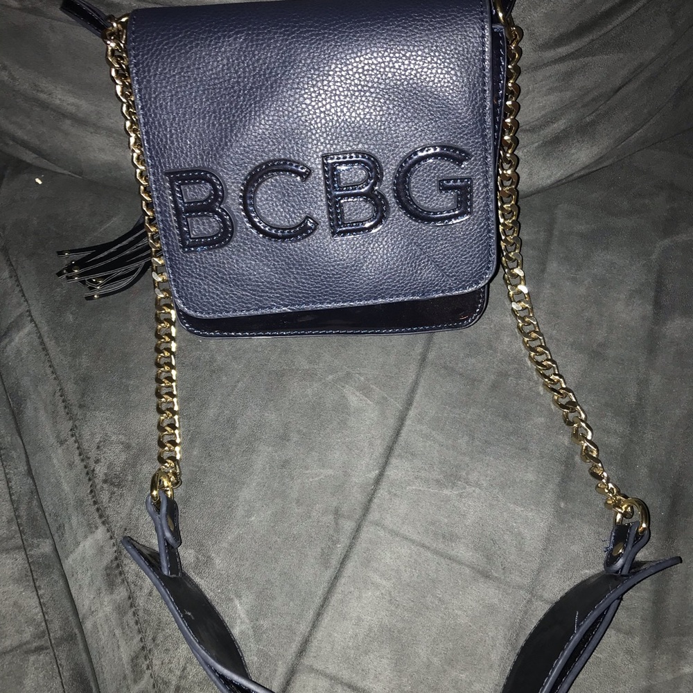 Navy blue BCBG bag